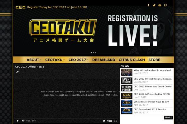 Eventum theme site design template sample