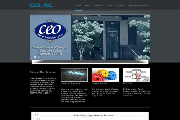 Simplify theme site design template sample