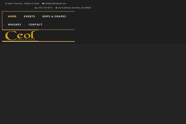 Pubzinne theme site design template sample