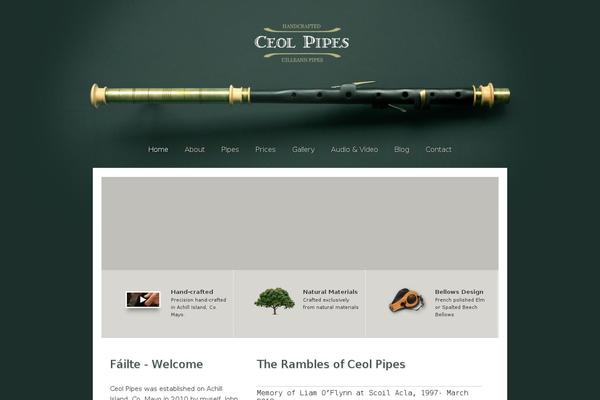 ceolpipes.com site used Ceolpipes
