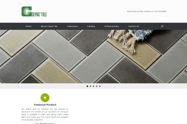 Vantage-child theme site design template sample