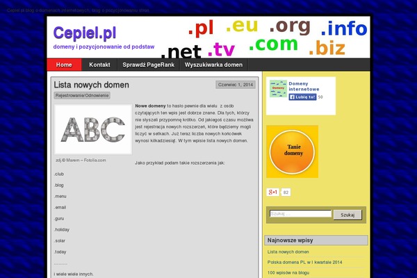 Asteroid theme site design template sample