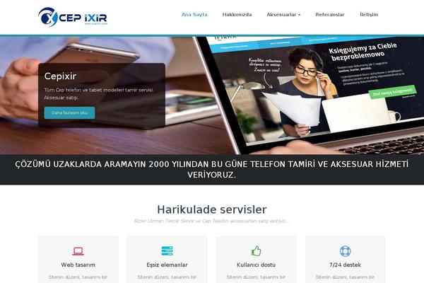 ROSA theme site design template sample