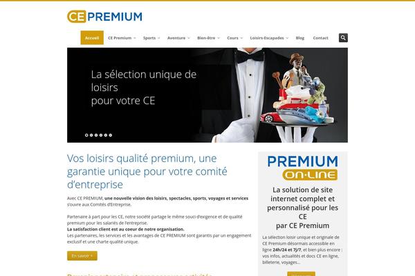 cepremium.fr site used Cepremium