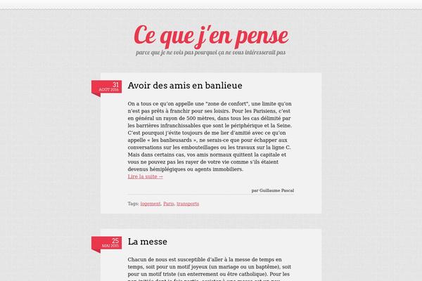 Liquorice theme site design template sample