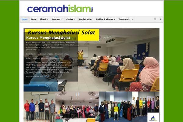 Total theme site design template sample