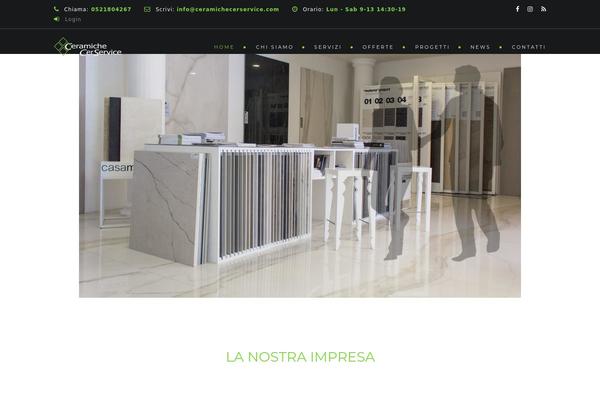 Archi theme site design template sample