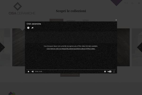 ceramichecisa.it site used Cisa