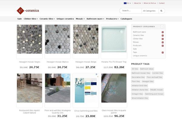 Porto Child theme site design template sample