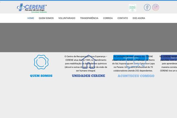 cerene.org.br site used Cerene