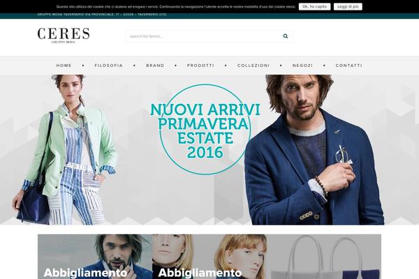 WizeStore theme site design template sample