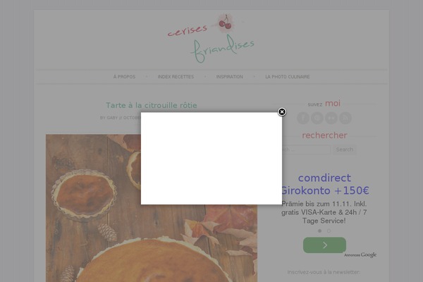 cerisesetfriandises.org site used Sugar & Spice pro