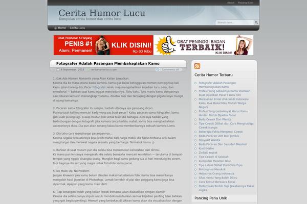 Arjuna X theme site design template sample