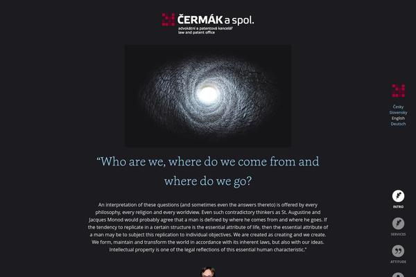 cermakaspol.com site used Cas-theme