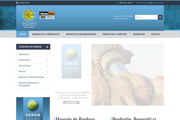 Venedor theme site design template sample