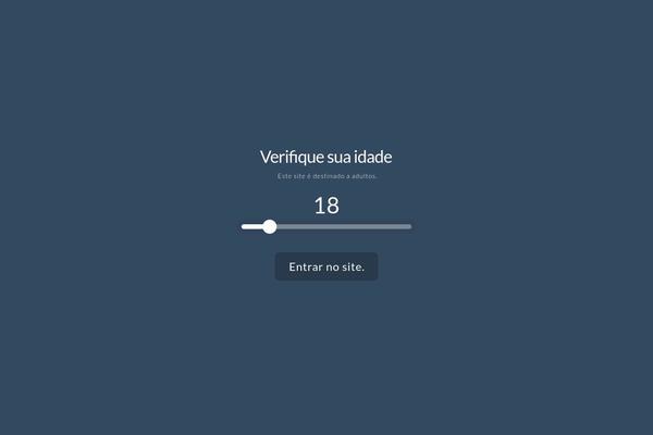 Site using Age-verifier plugin