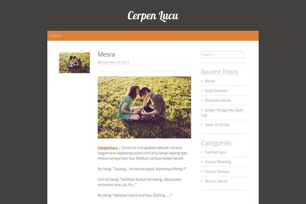 Mace theme site design template sample