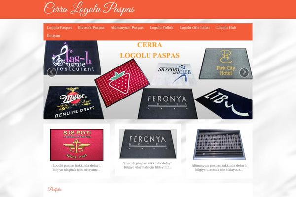 Radiant theme site design template sample