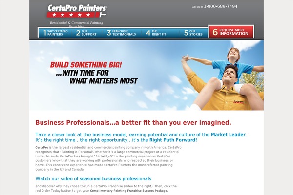 certapro-franchise.com site used Certa