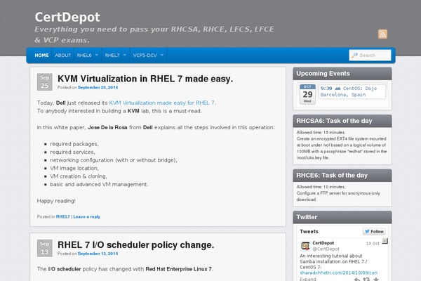 Site using CalPress Calendar plugin