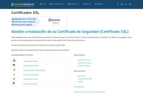 certificadosdigitales.net site used Cd