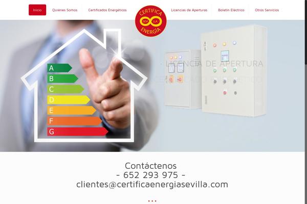 certificaenergiasevilla.com site used Certificatuenergia