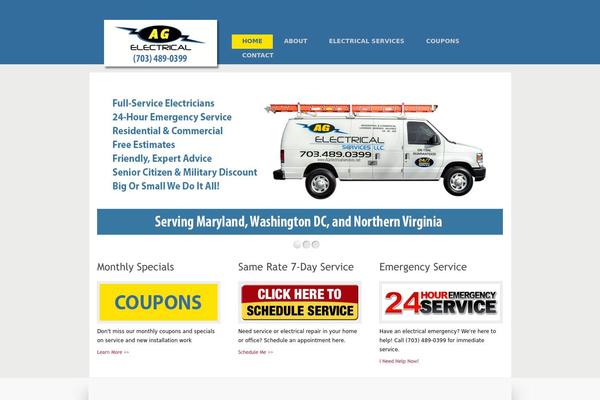 PageLines theme site design template sample