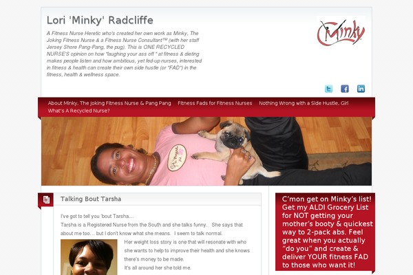 certifiedfitnessnursing.com site used BlogoLife