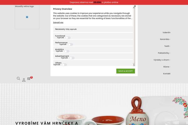 Site using Woo-free-shipping-bar plugin