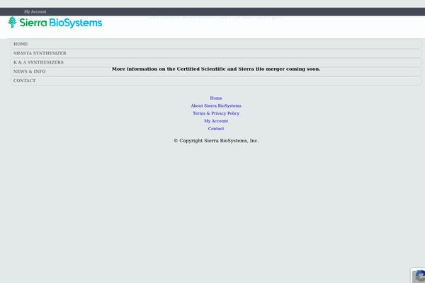certsci.com site used Impreza Child