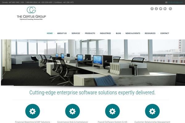 Rocco theme site design template sample