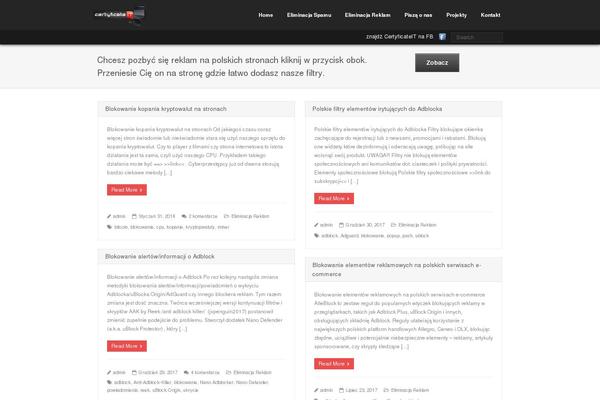 Engrave (Lite) theme site design template sample