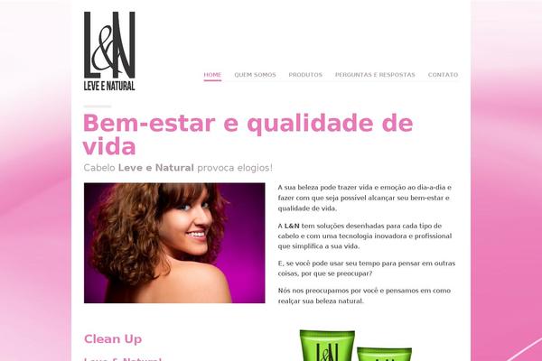 Vanguard theme site design template sample