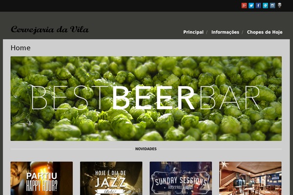 Bar_and_grill theme site design template sample