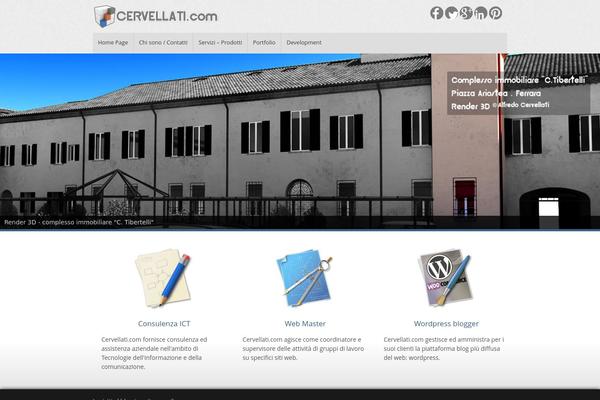 cervellati.com site used Onepress-child-master