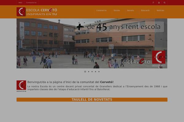Ultima theme site design template sample