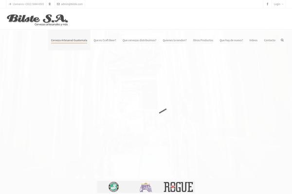 Highend theme site design template sample