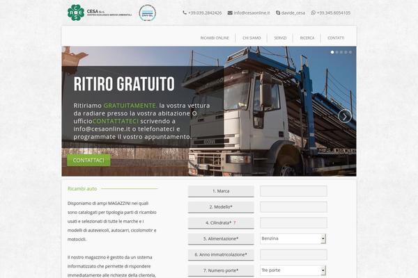 cesaonline.it site used Cesa