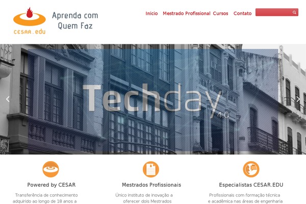 Academy theme site design template sample