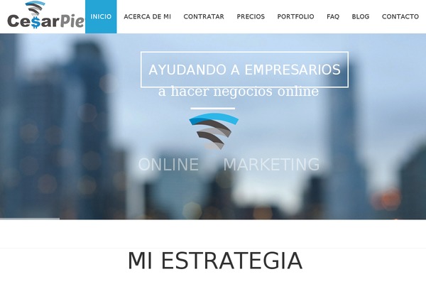 Mundus theme site design template sample