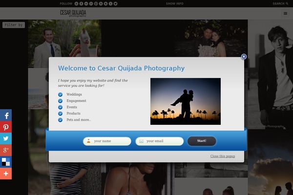 Hypershot theme site design template sample
