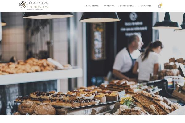 Baker-child theme site design template sample