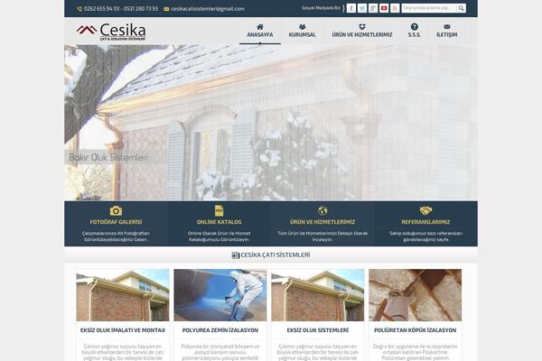 Safirkurumsal theme site design template sample