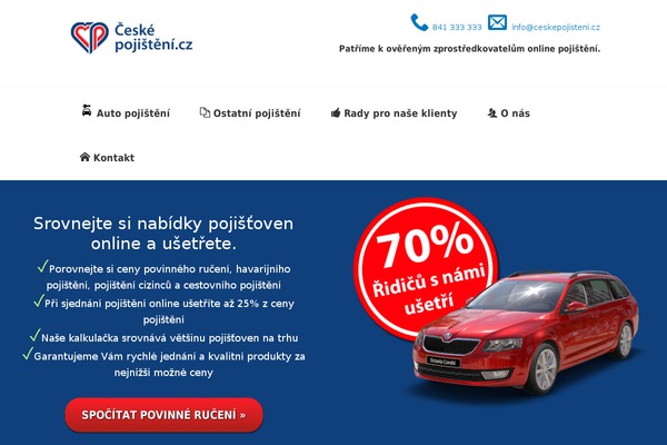 ceskepojisteni.cz site used Ceskepojisteni