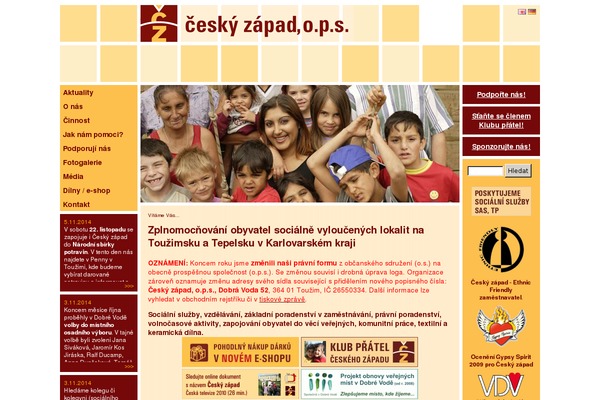Site using Widget Post Slider plugin