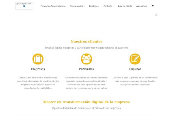 Site using Ultimate-layouts-vc plugin