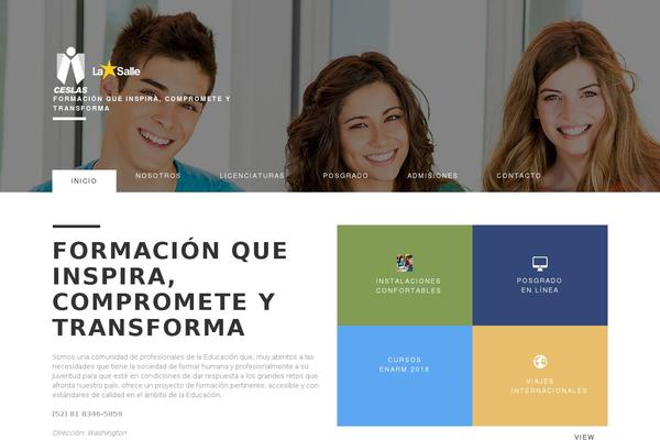 Cherry Framework theme site design template sample