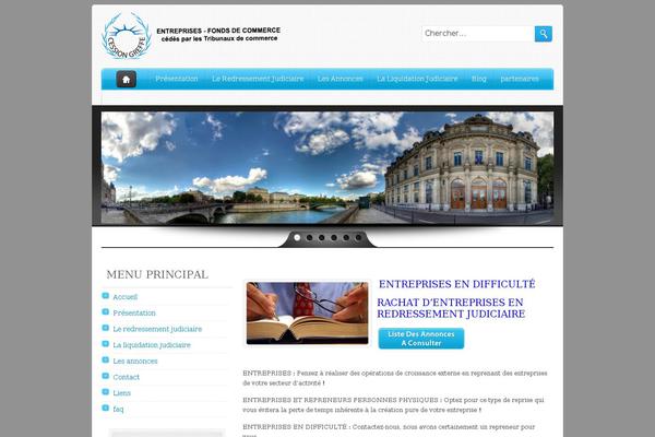 Dynamik theme site design template sample