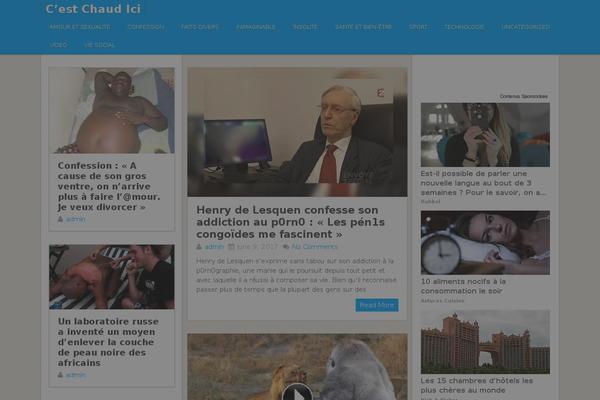 Pinstagram theme site design template sample