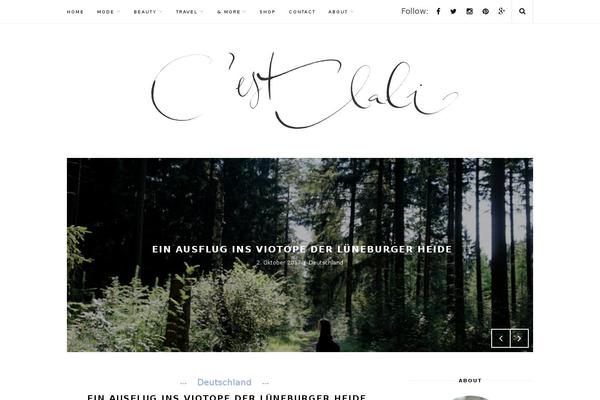 cestlali.com site used Mascara